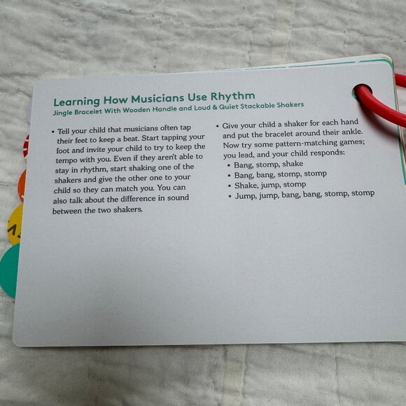 LOVEVERY play guide for the Music Set 18 + mo level - Picture 3 of 5